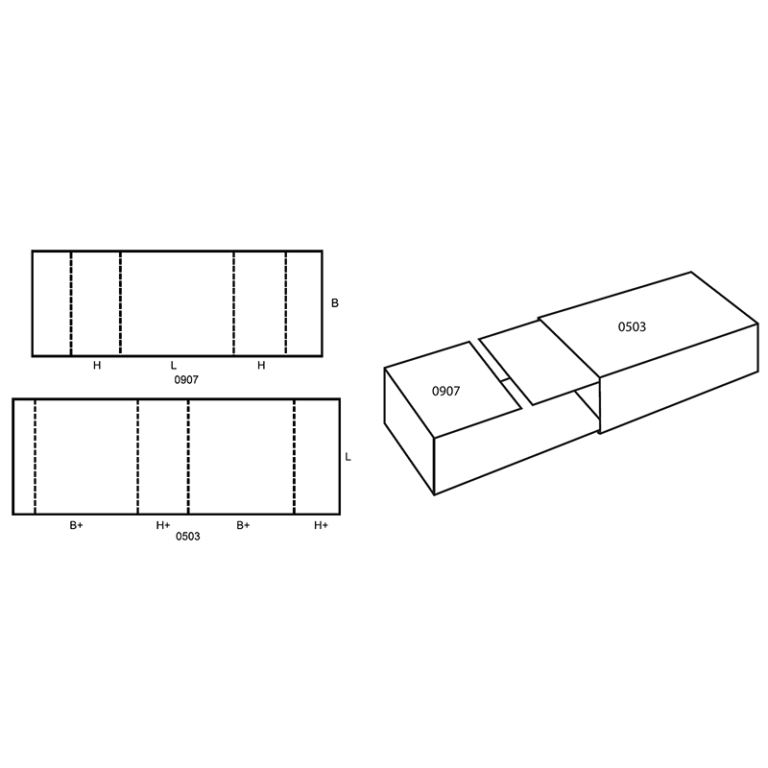 Спичечный коробок чертеж. FEFCO 0503. Развертка выдвижной коробки. Макет выдвижной коробки. Макеты коробок с размерами.